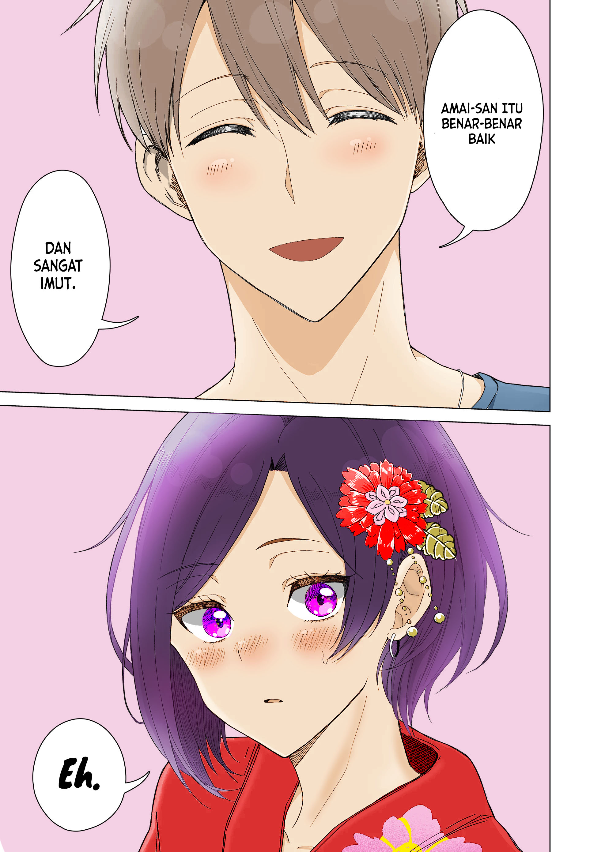 Amai-san wa Tsumetakute Amai Chapter 10 - halaman 9