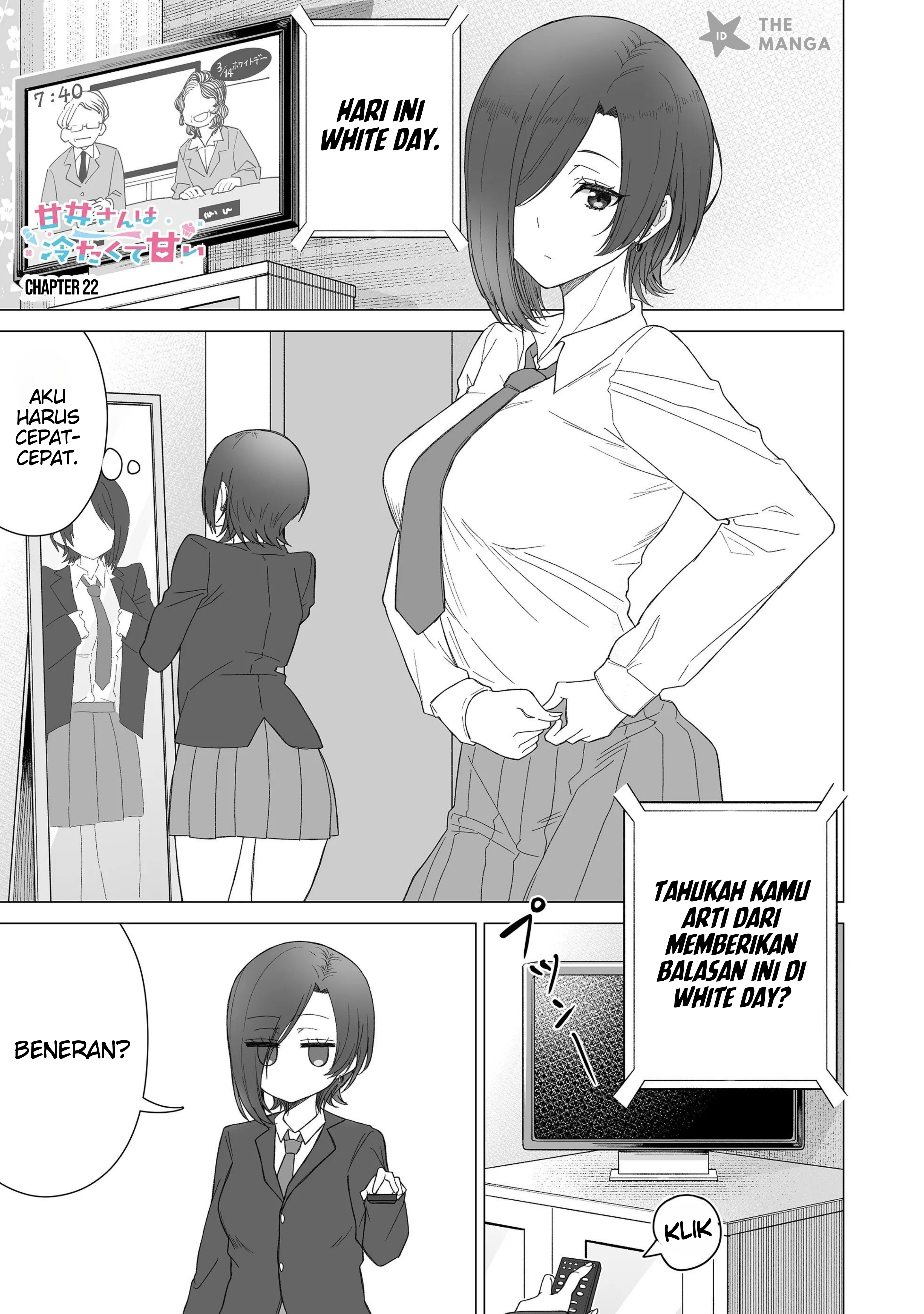 Amai-san wa Tsumetakute Amai Chapter 22 - halaman 2