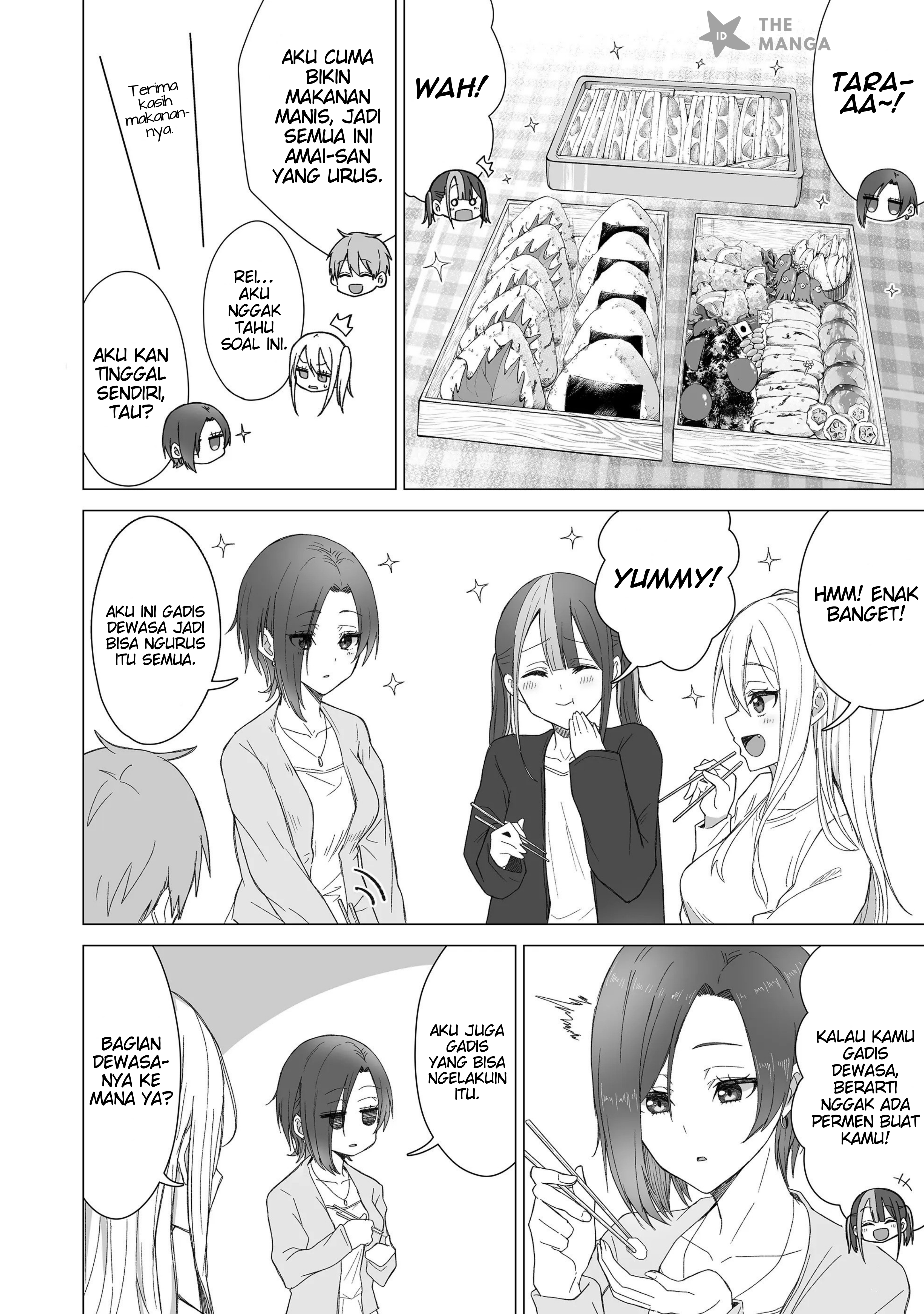 Amai-san wa Tsumetakute Amai Chapter 23 - halaman 3