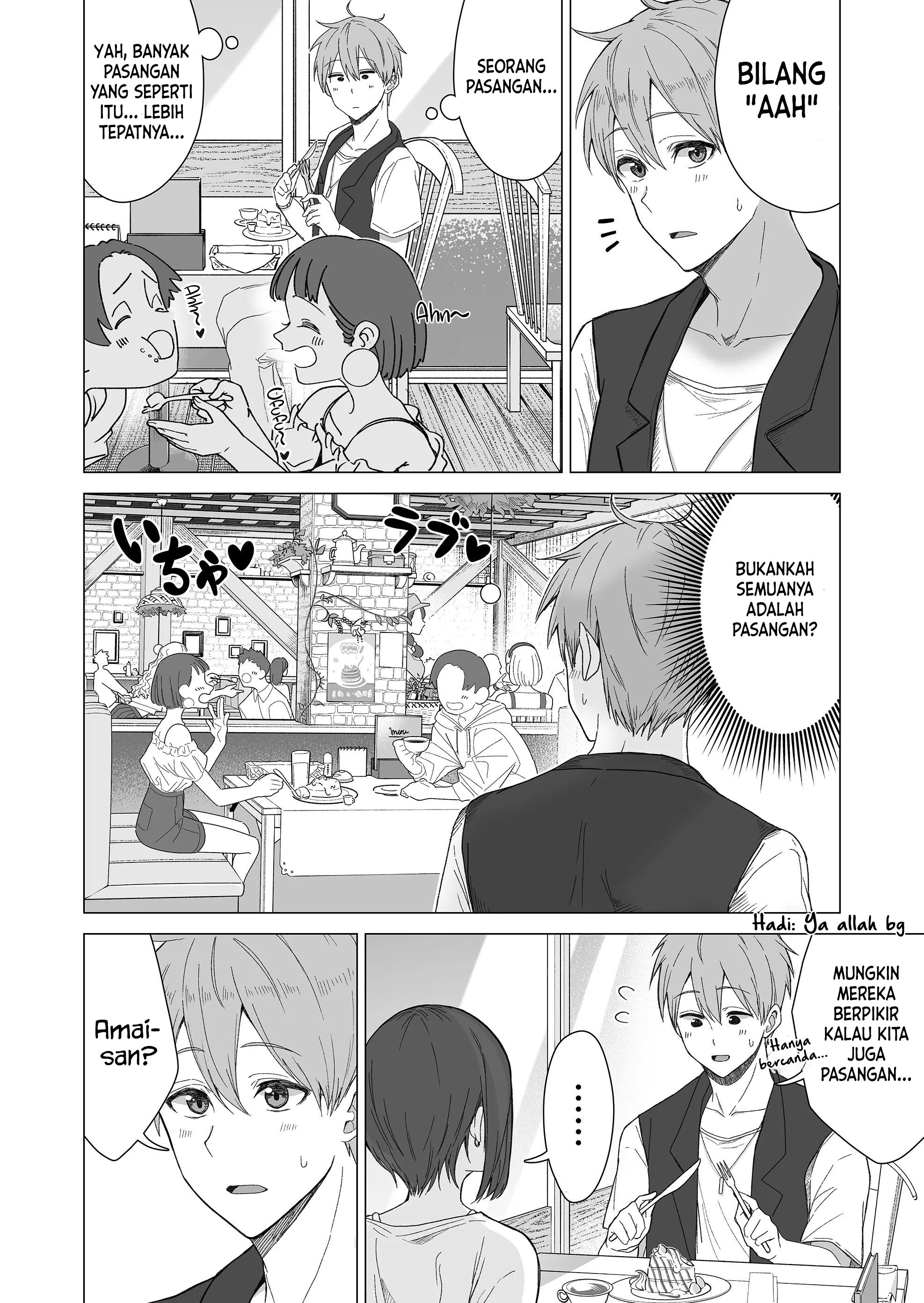Amai-san wa Tsumetakute Amai Chapter 6 - halaman 7
