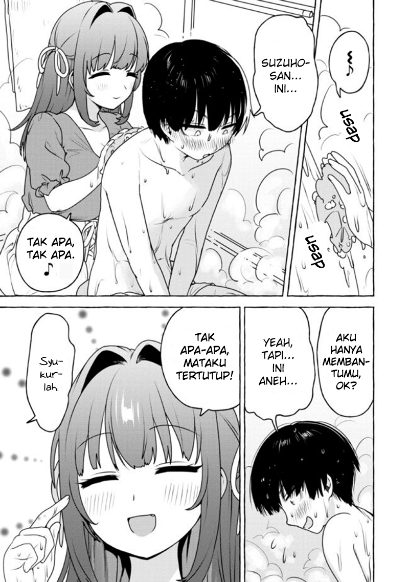Amakara Gishimai ni Hasamaretemasu Chapter 11 - halaman 10