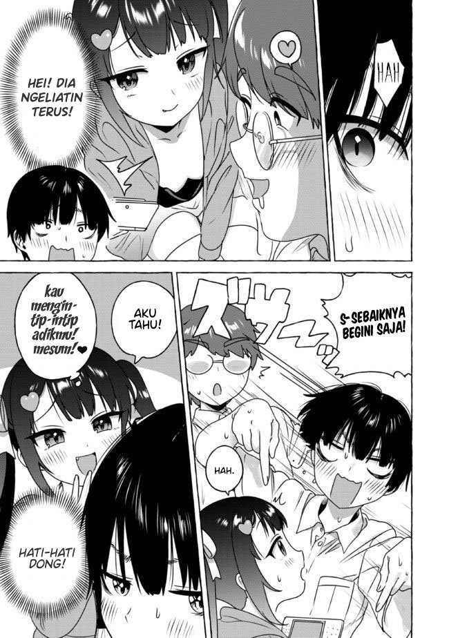 Amakara Gishimai ni Hasamaretemasu Chapter 14 - halaman 12
