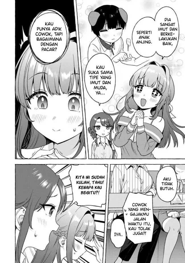 Amakara Gishimai ni Hasamaretemasu Chapter 15 - halaman 3