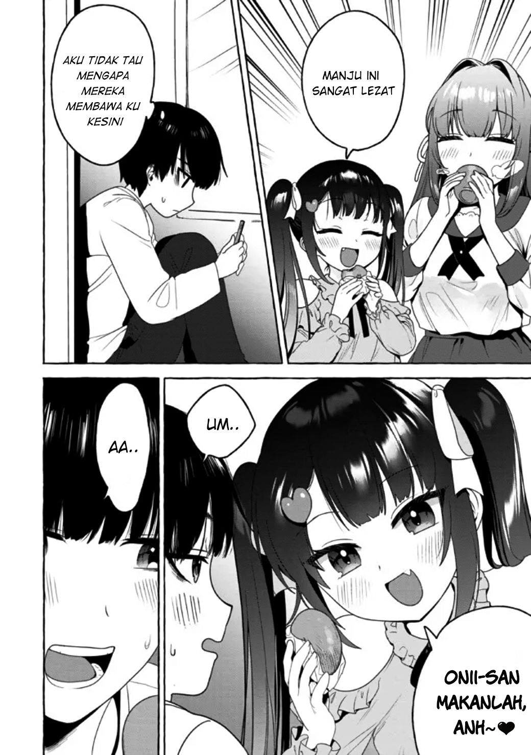 Amakara Gishimai ni Hasamaretemasu Chapter 16 - halaman 5