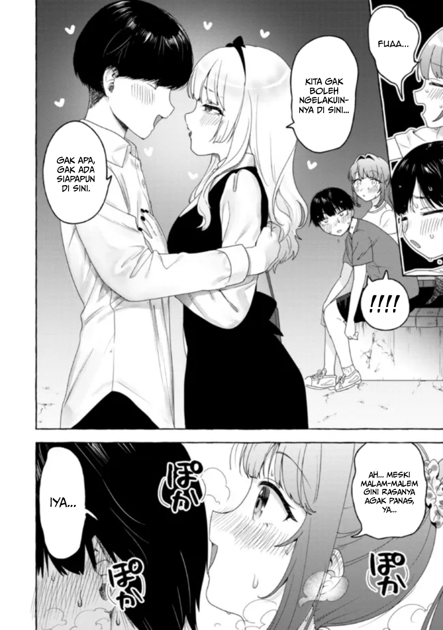 Amakara Gishimai ni Hasamaretemasu Chapter 18 - halaman 9