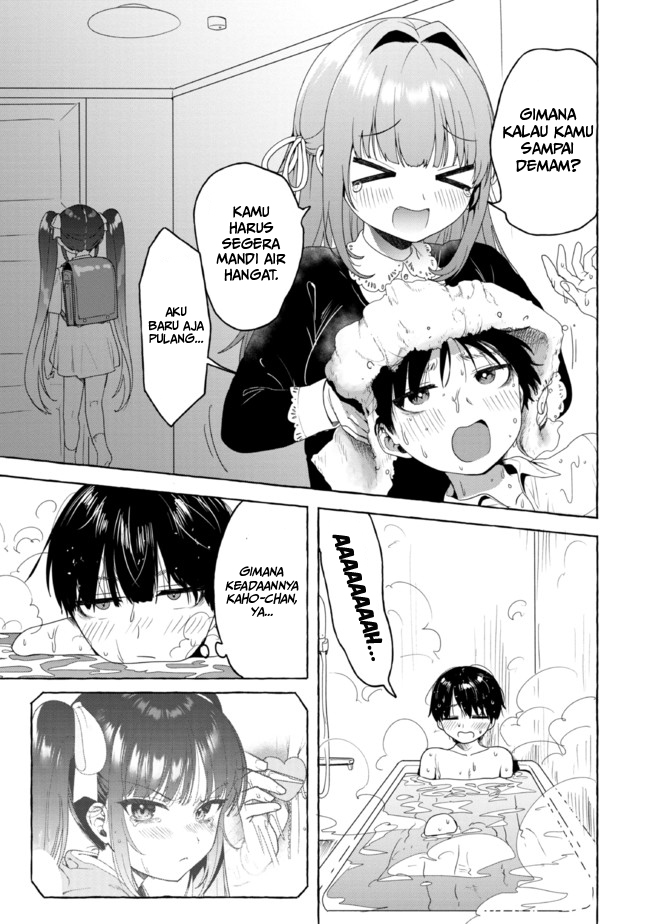 Amakara Gishimai ni Hasamaretemasu Chapter 19 - halaman 8