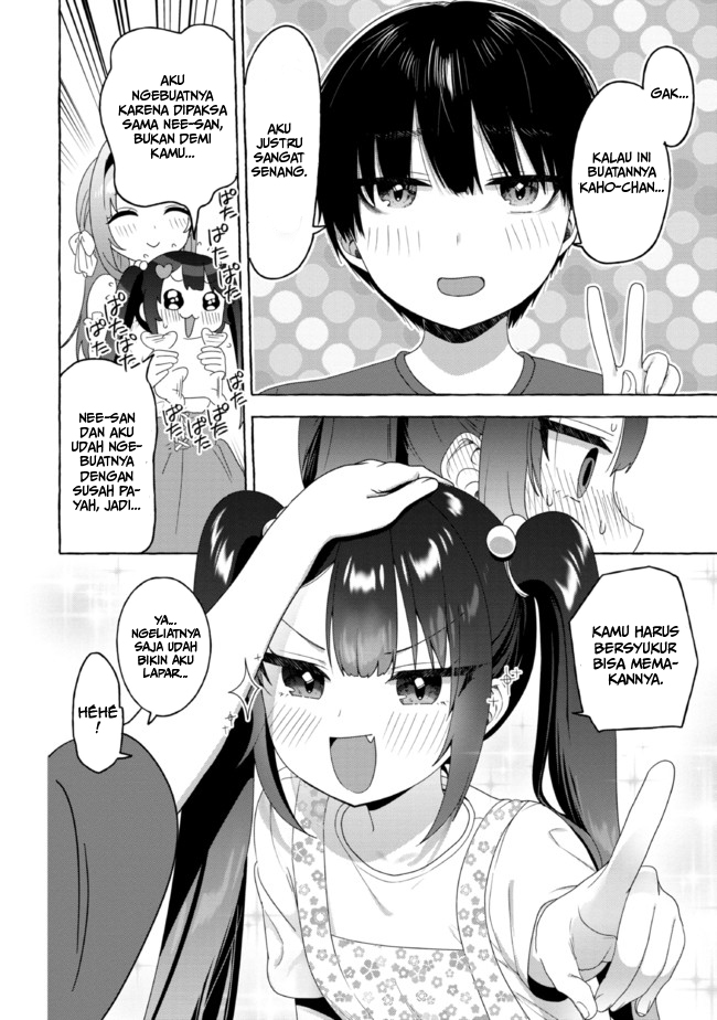 Amakara Gishimai ni Hasamaretemasu Chapter 20 - halaman 13