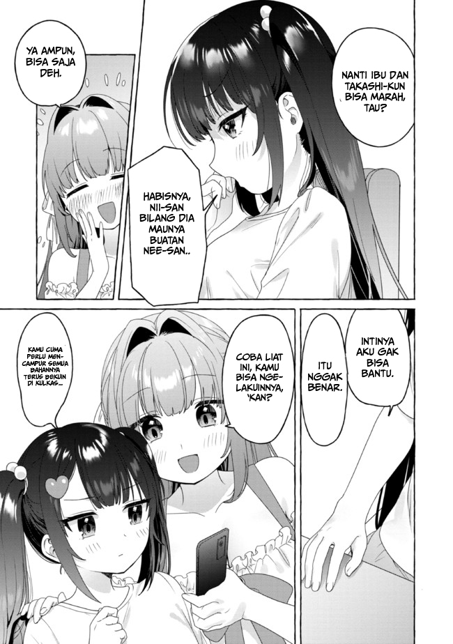 Amakara Gishimai ni Hasamaretemasu Chapter 20 - halaman 6