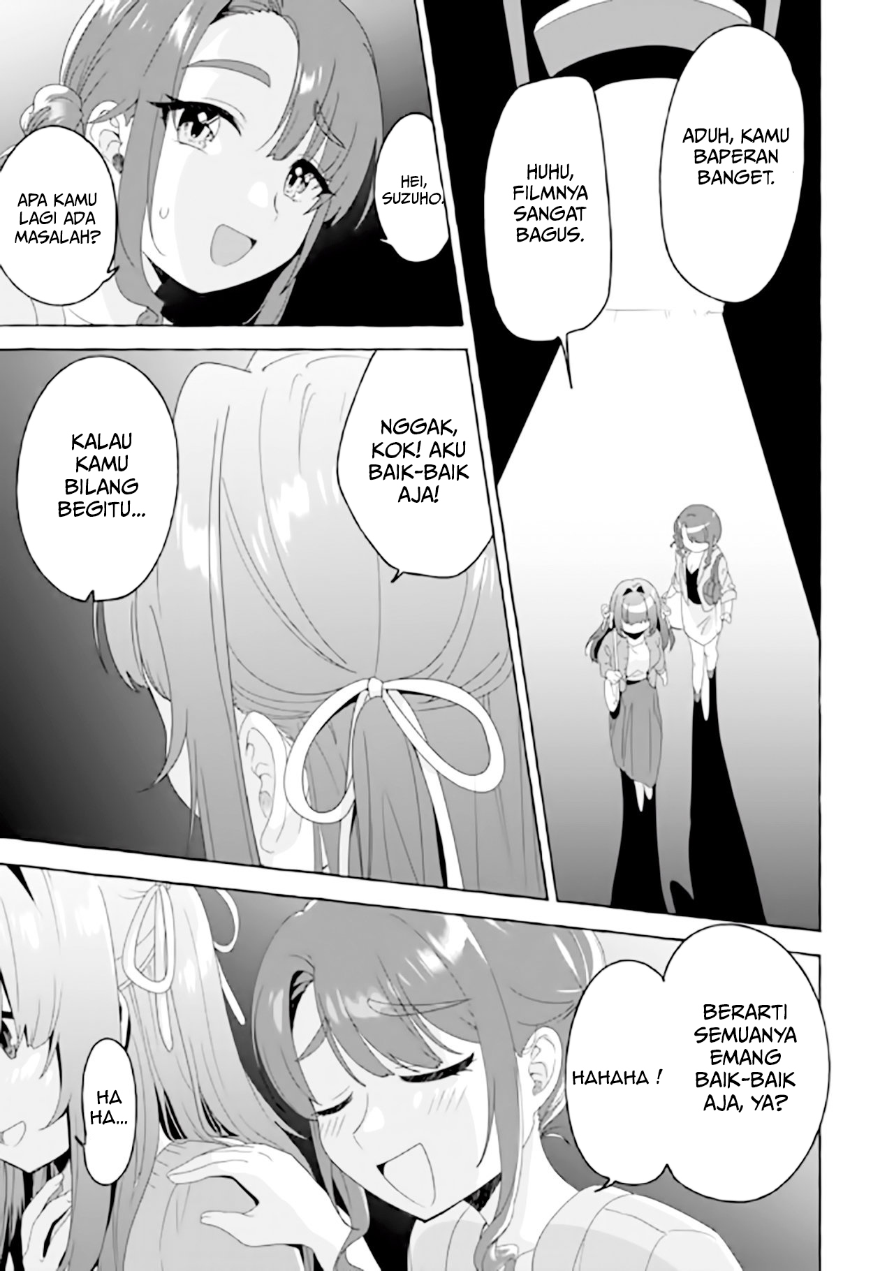 Amakara Gishimai ni Hasamaretemasu Chapter 21 - halaman 10