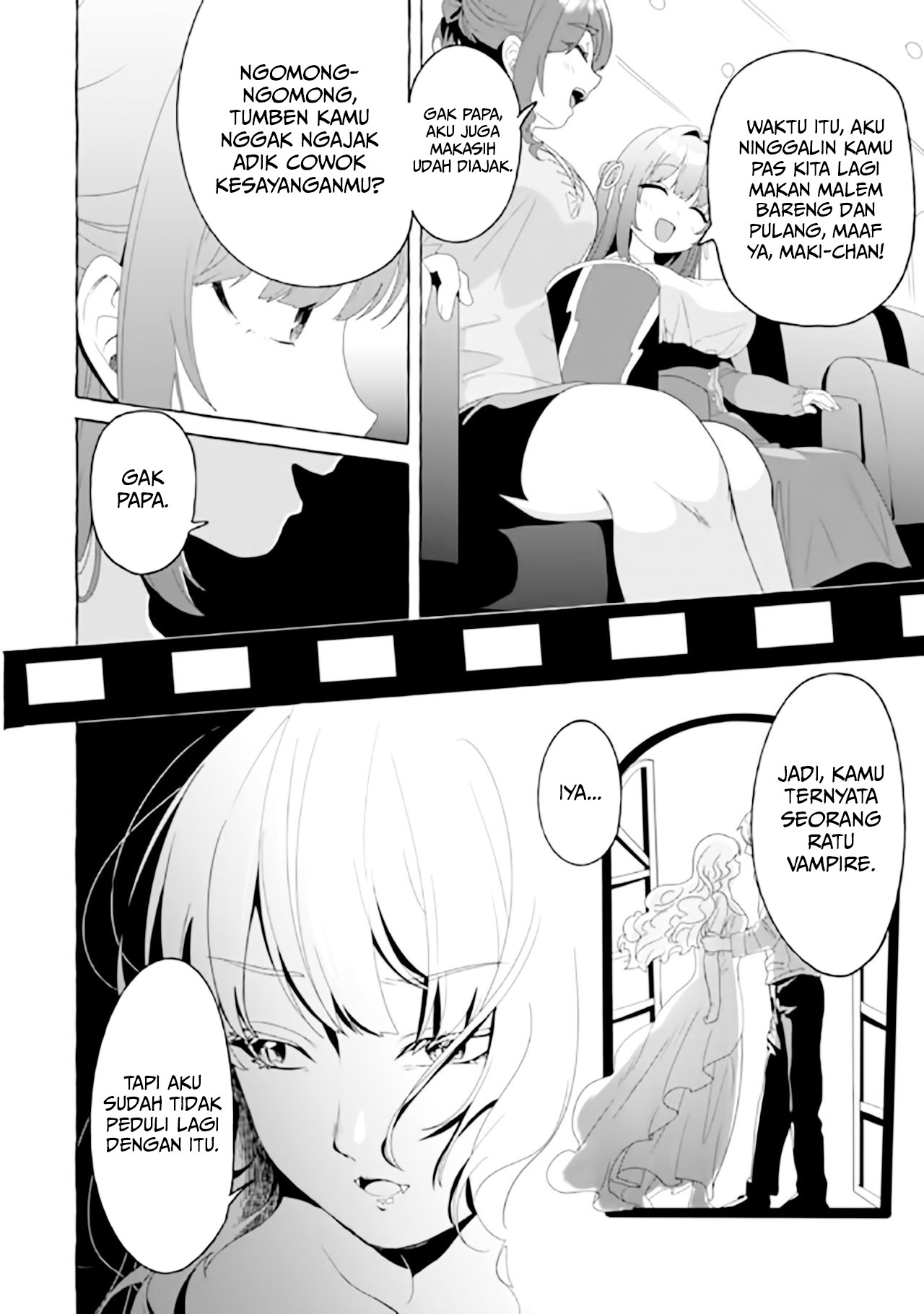 Amakara Gishimai ni Hasamaretemasu Chapter 21 - halaman 7