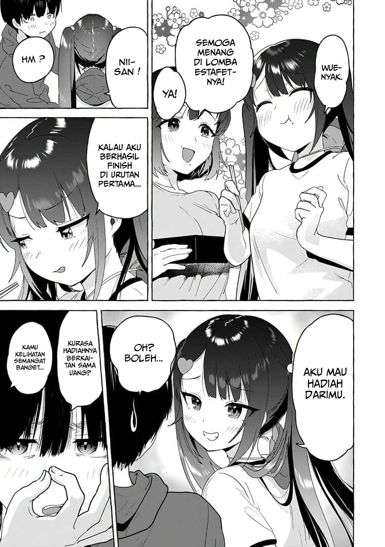 Amakara Gishimai ni Hasamaretemasu Chapter 23 - halaman 8