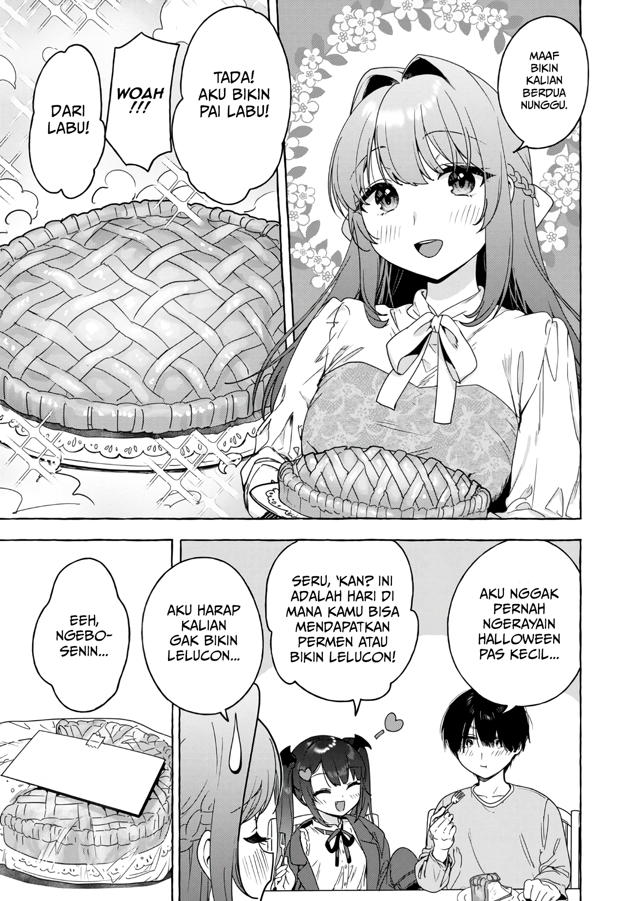 Amakara Gishimai ni Hasamaretemasu Chapter 24 - halaman 6