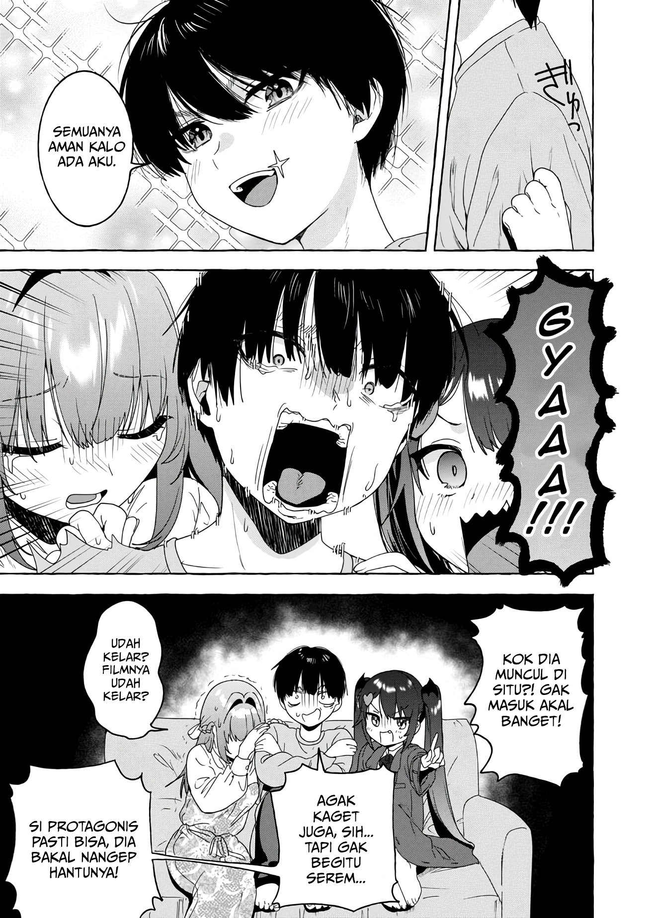 Amakara Gishimai ni Hasamaretemasu Chapter 24 - halaman 8
