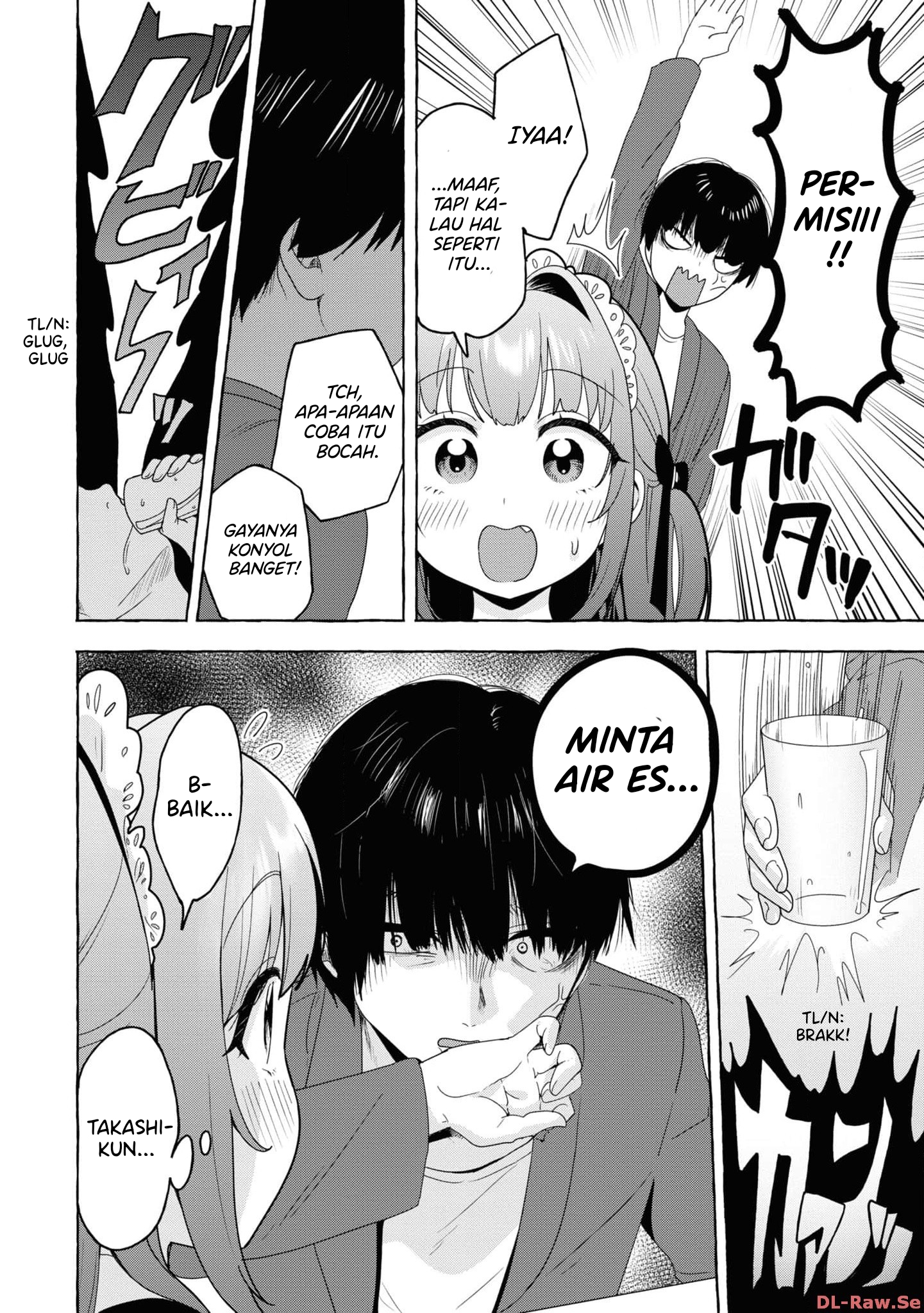 Amakara Gishimai ni Hasamaretemasu Chapter 25 - halaman 10