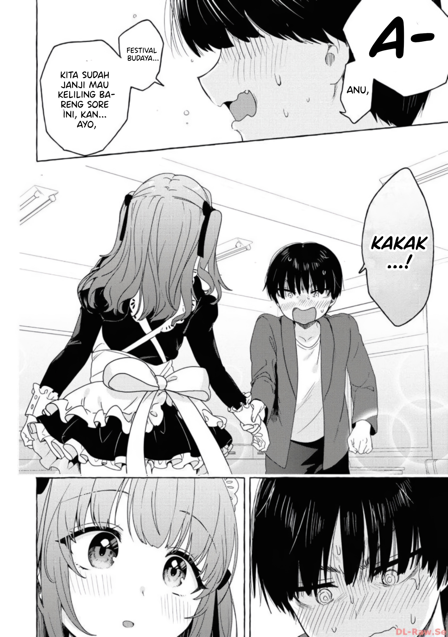 Amakara Gishimai ni Hasamaretemasu Chapter 25 - halaman 12