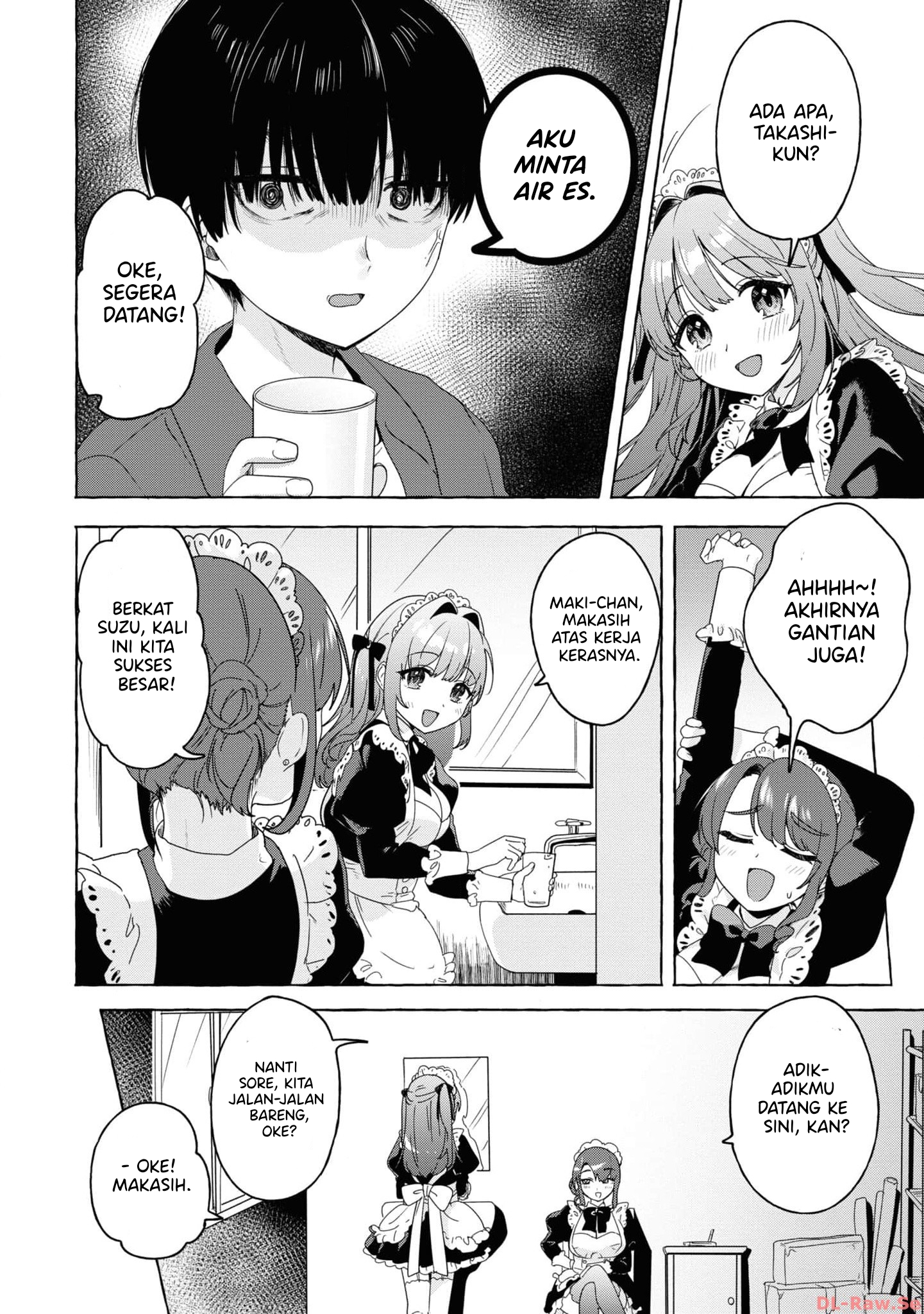 Amakara Gishimai ni Hasamaretemasu Chapter 25 - halaman 8