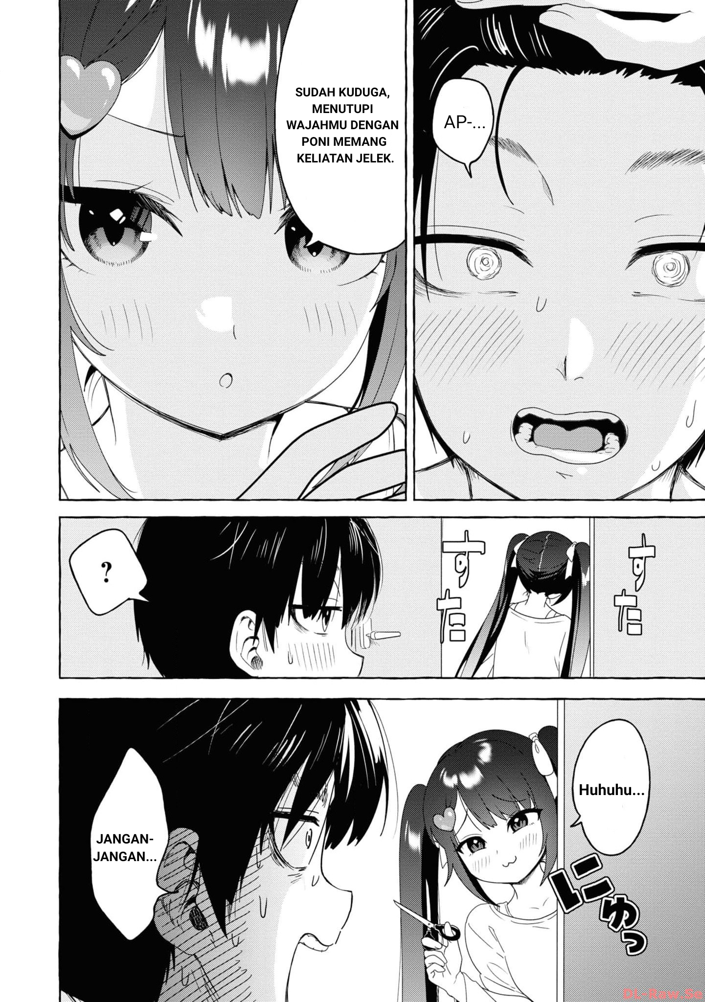 Amakara Gishimai ni Hasamaretemasu Chapter 26 - halaman 4