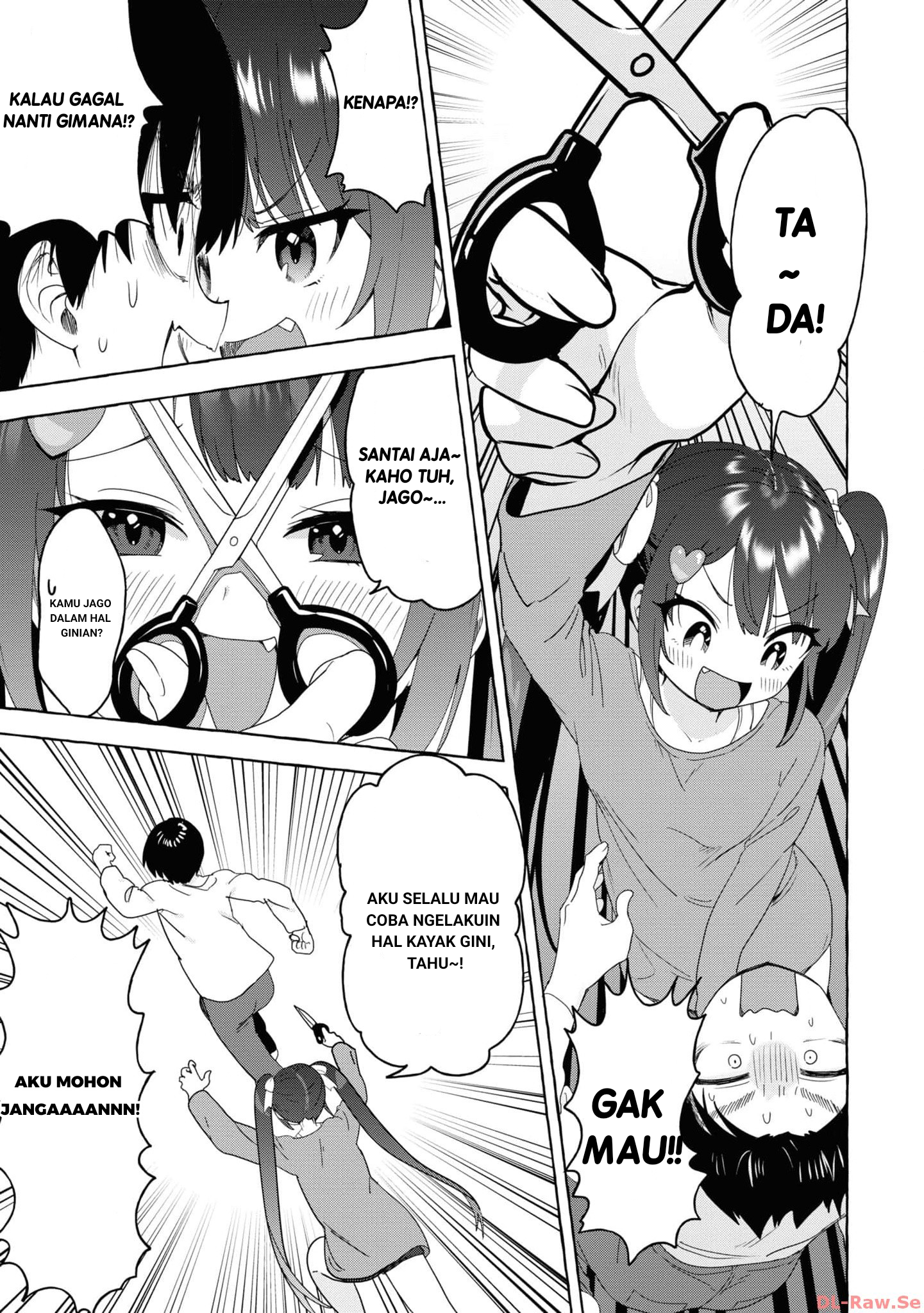 Amakara Gishimai ni Hasamaretemasu Chapter 26 - halaman 5