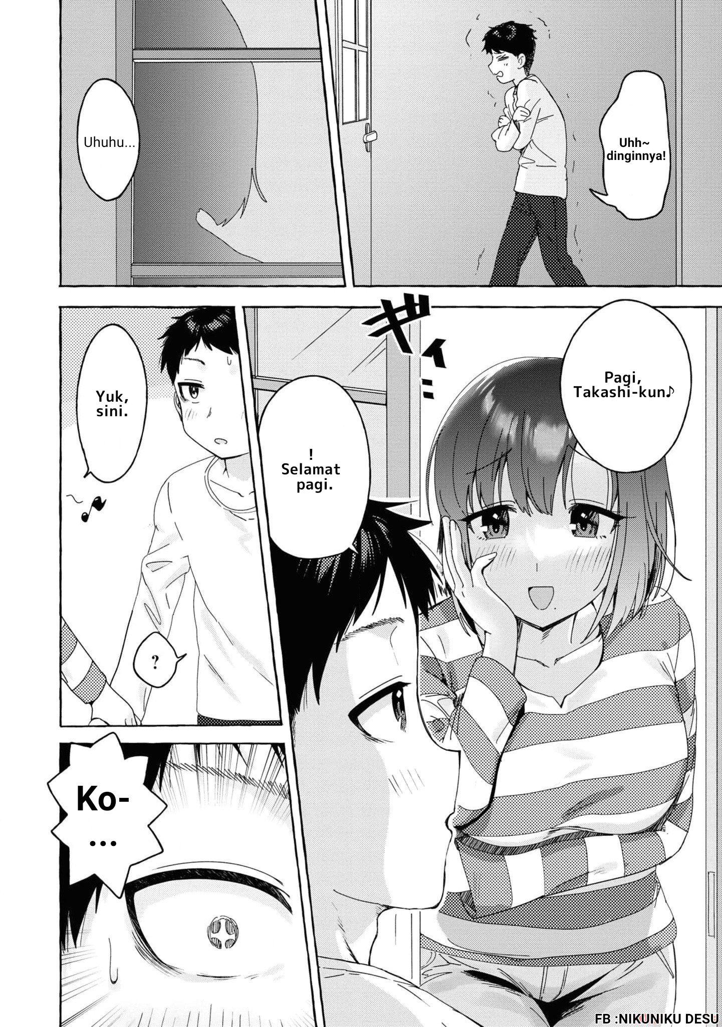 Amakara Gishimai ni Hasamaretemasu Chapter 27 - halaman 6