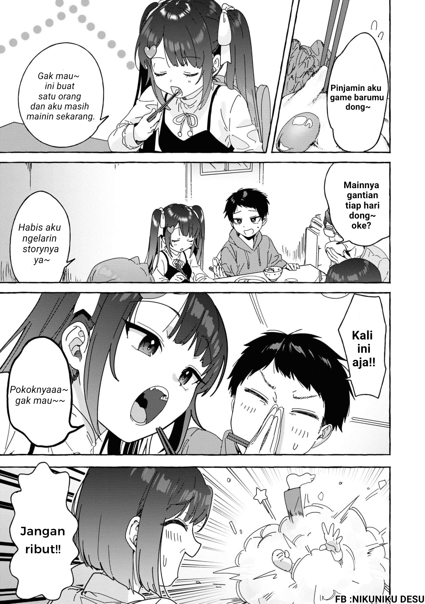 Amakara Gishimai ni Hasamaretemasu Chapter 28 - halaman 7