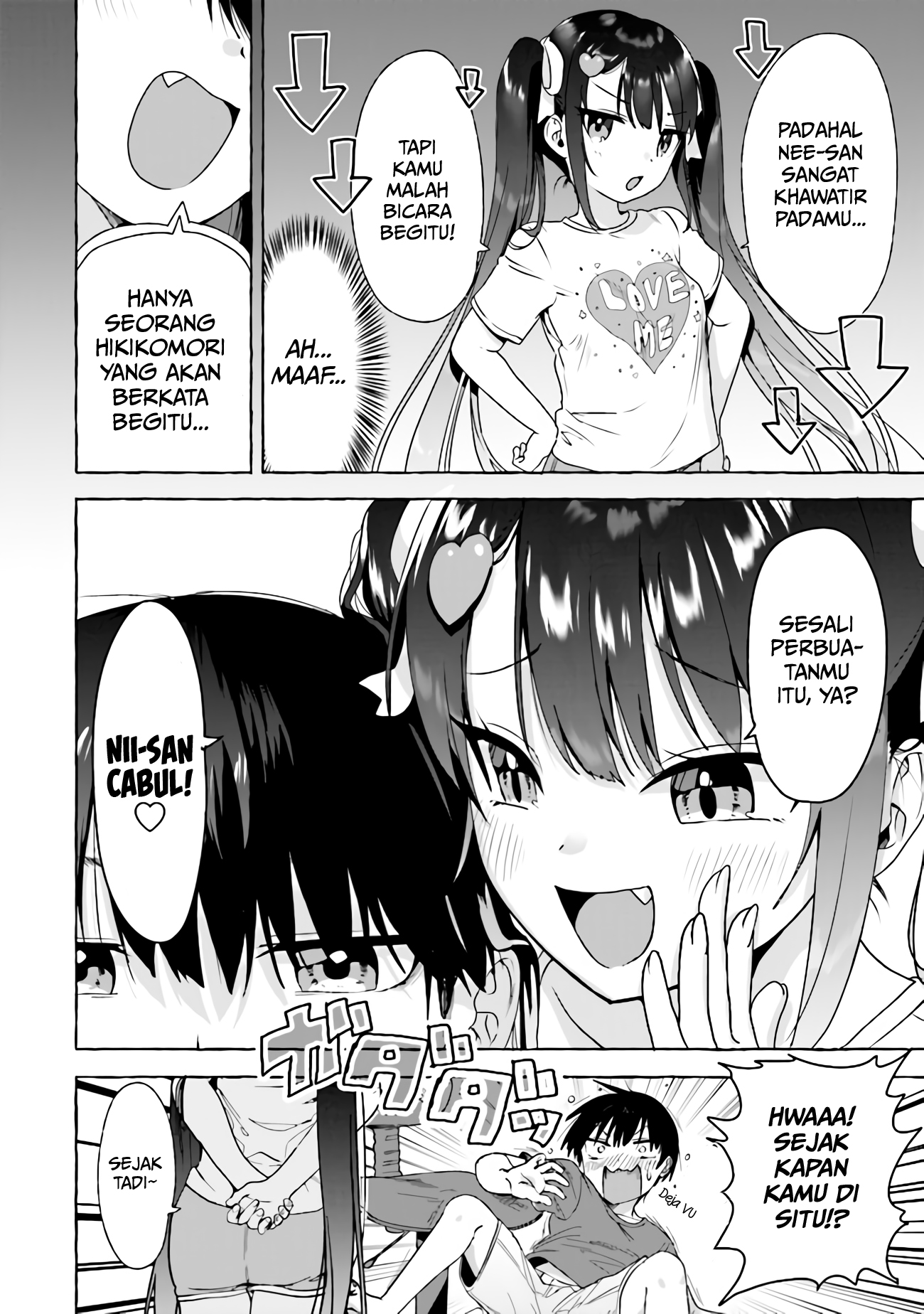 Amakara Gishimai ni Hasamaretemasu Chapter 3 - halaman 11