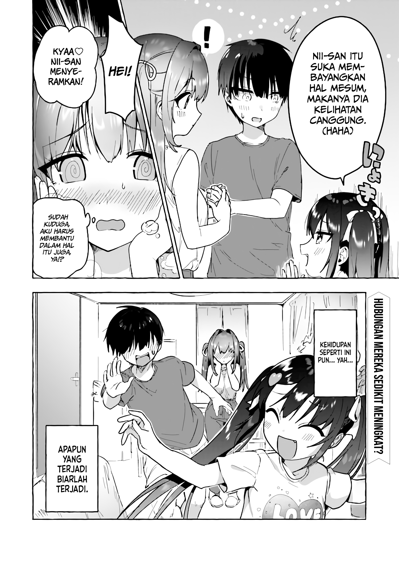 Amakara Gishimai ni Hasamaretemasu Chapter 3 - halaman 17