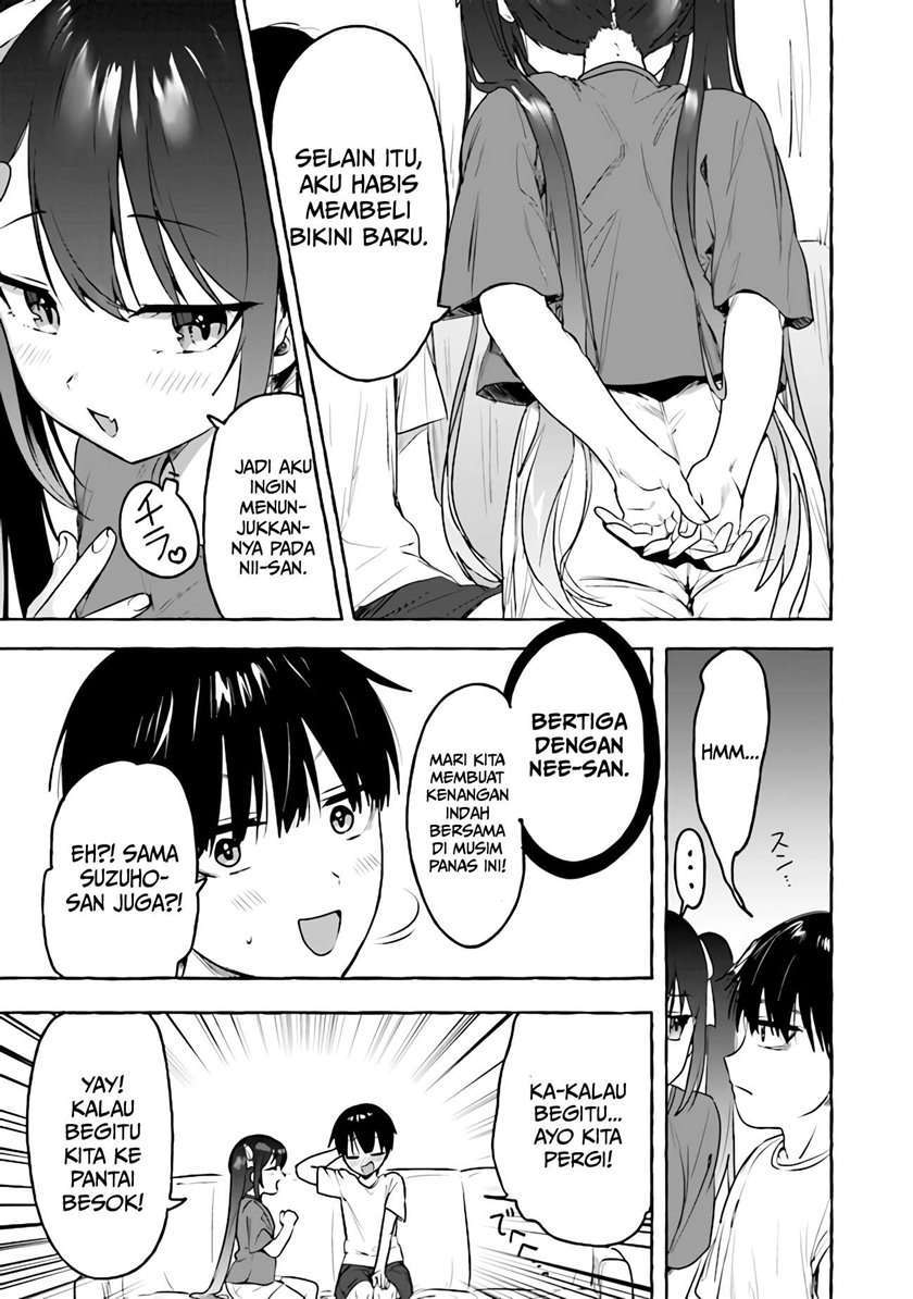 Amakara Gishimai ni Hasamaretemasu Chapter 5 - halaman 16