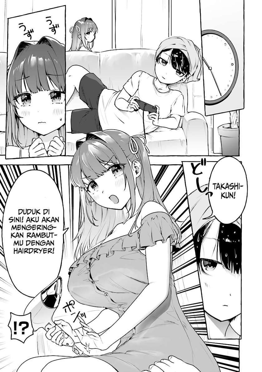 Amakara Gishimai ni Hasamaretemasu Chapter 5 - halaman 4