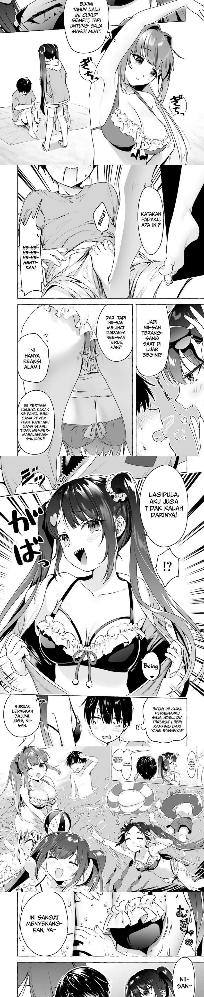 Amakara Gishimai ni Hasamaretemasu Chapter 6 - halaman 2