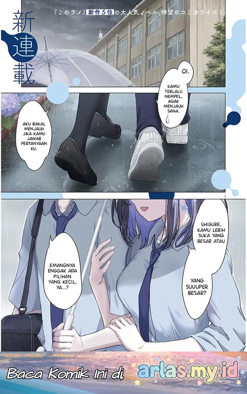 Amamori Junna wa Shitsudo ga Takai Chapter 1 - halaman 2