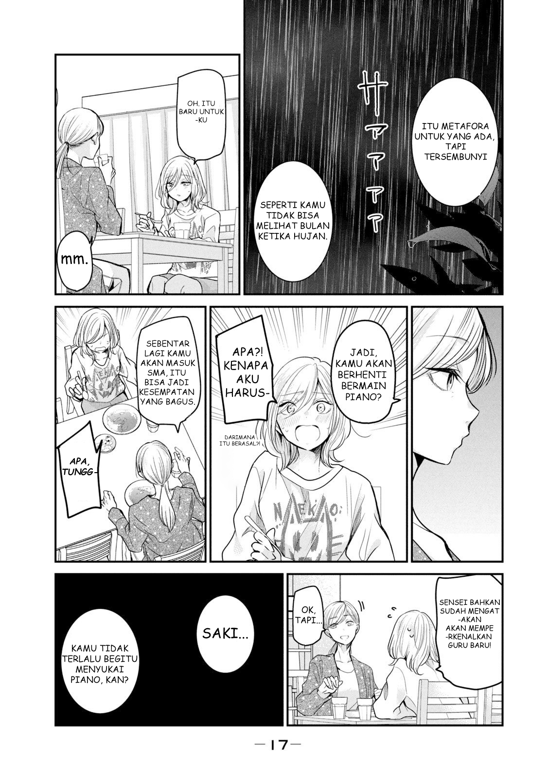 Amayo no Tsuki Chapter 1 - halaman 19