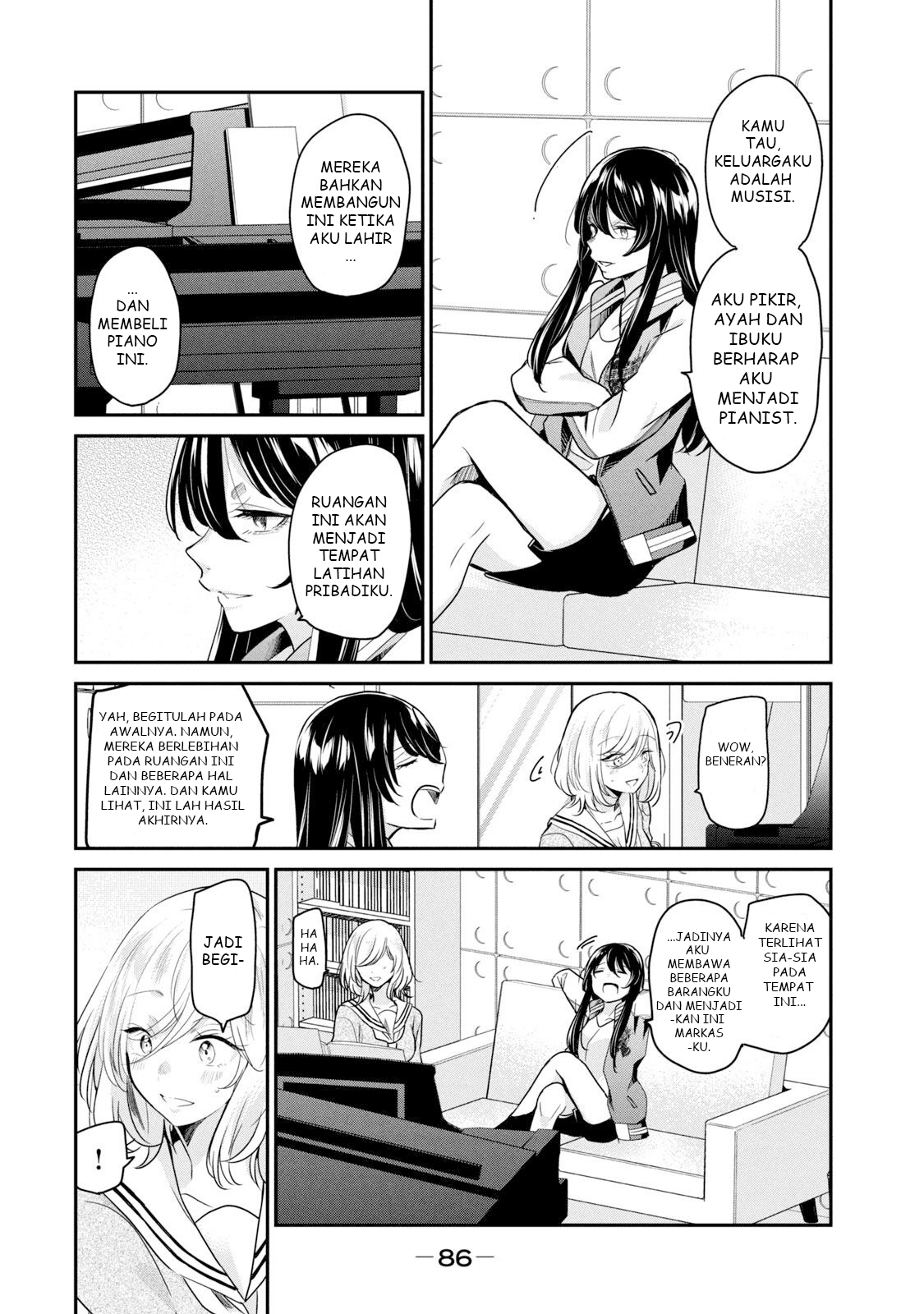 Amayo no Tsuki Chapter 2 - halaman 22