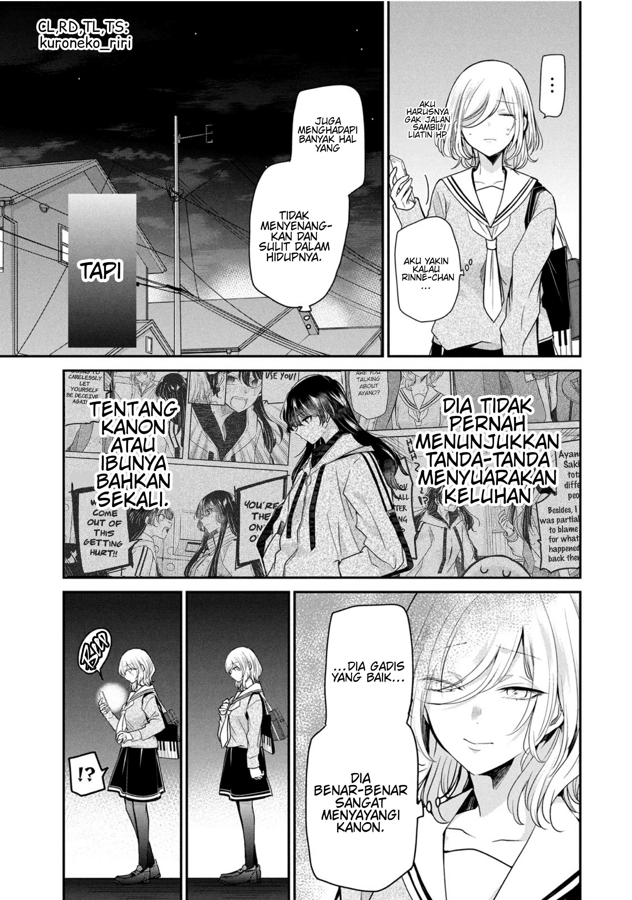 Amayo no Tsuki Chapter 7.5 - halaman 9