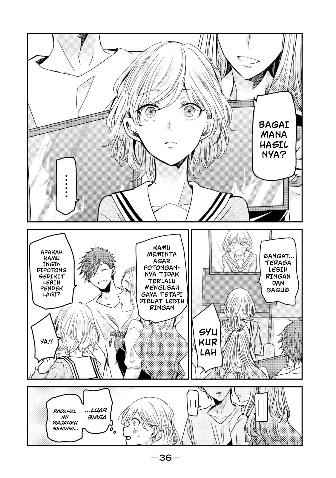 Amayo no Tsuki Chapter 9 - halaman 38