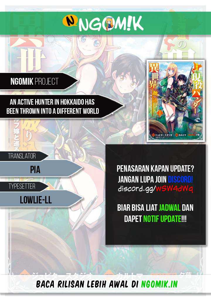 An Active Hunter in Hokkaido Has Been Thrown into a Different World Chapter 1.2 - halaman 1