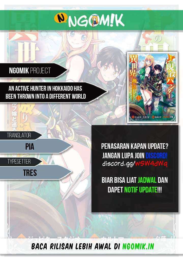 An Active Hunter in Hokkaido Has Been Thrown into a Different World Chapter 2.1 - halaman 1