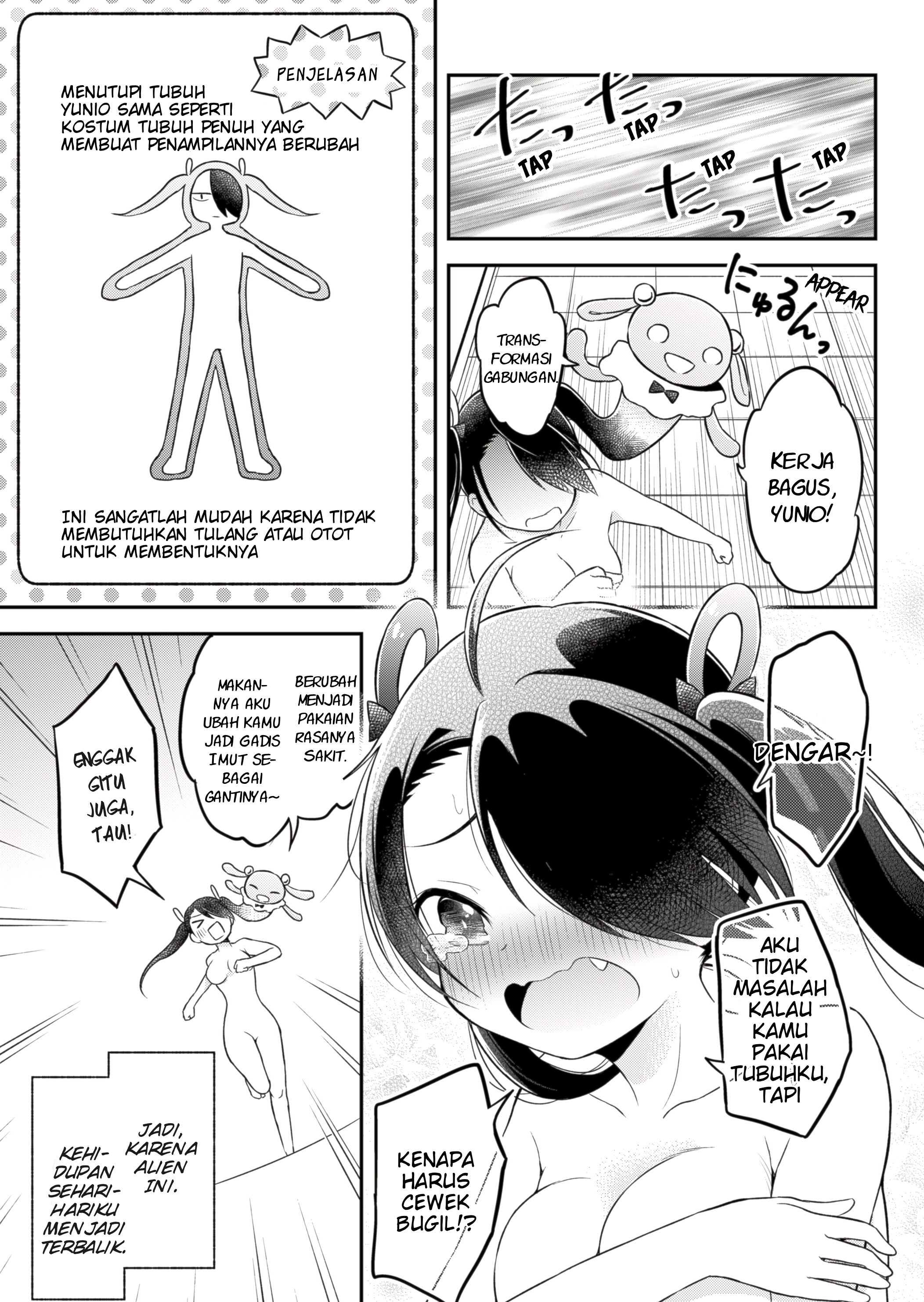 An Alien Whose Transformation Immediately Comes Undone Chapter 0 - halaman 5