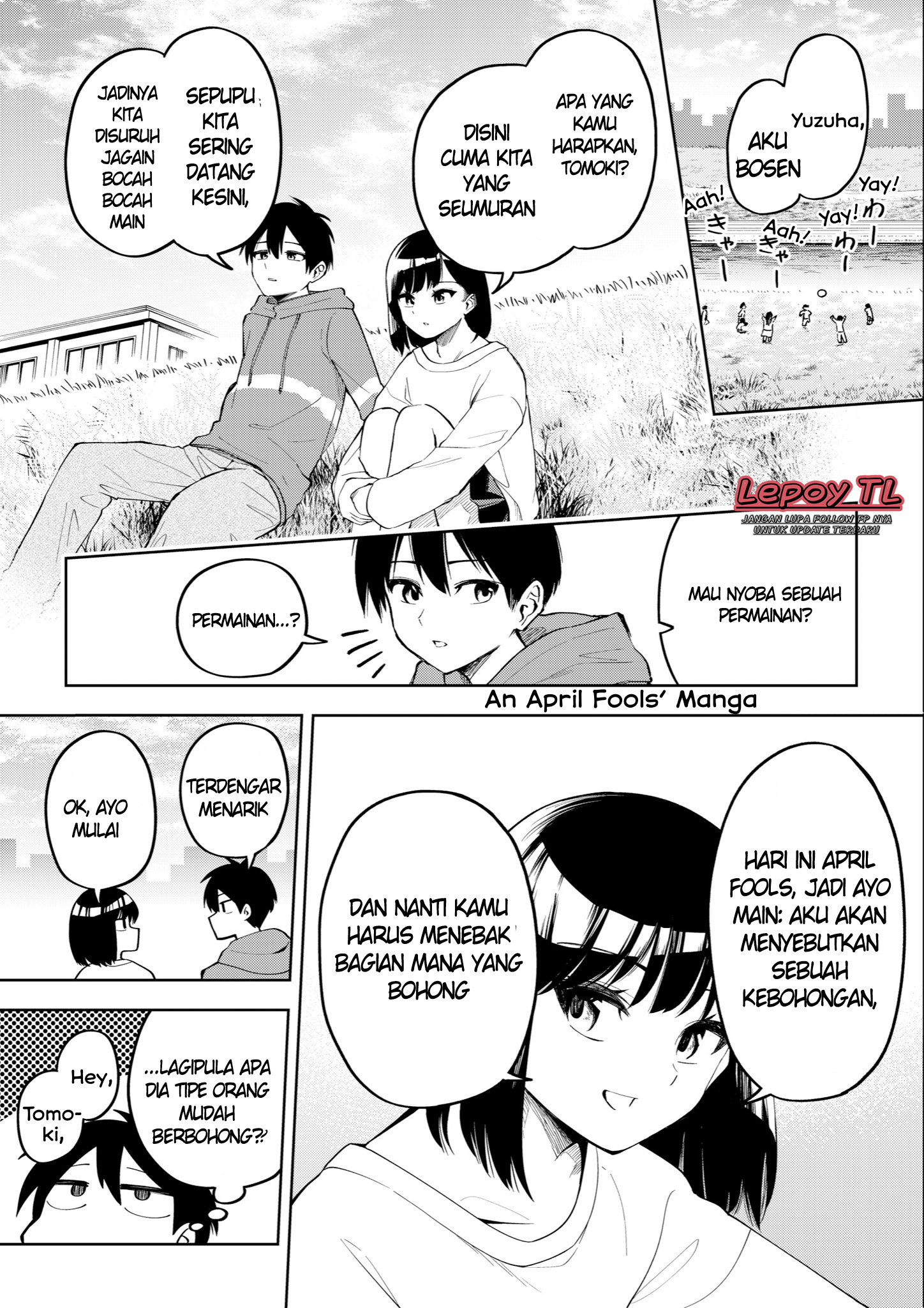 An April Fools' Manga Chapter 0 - halaman 1