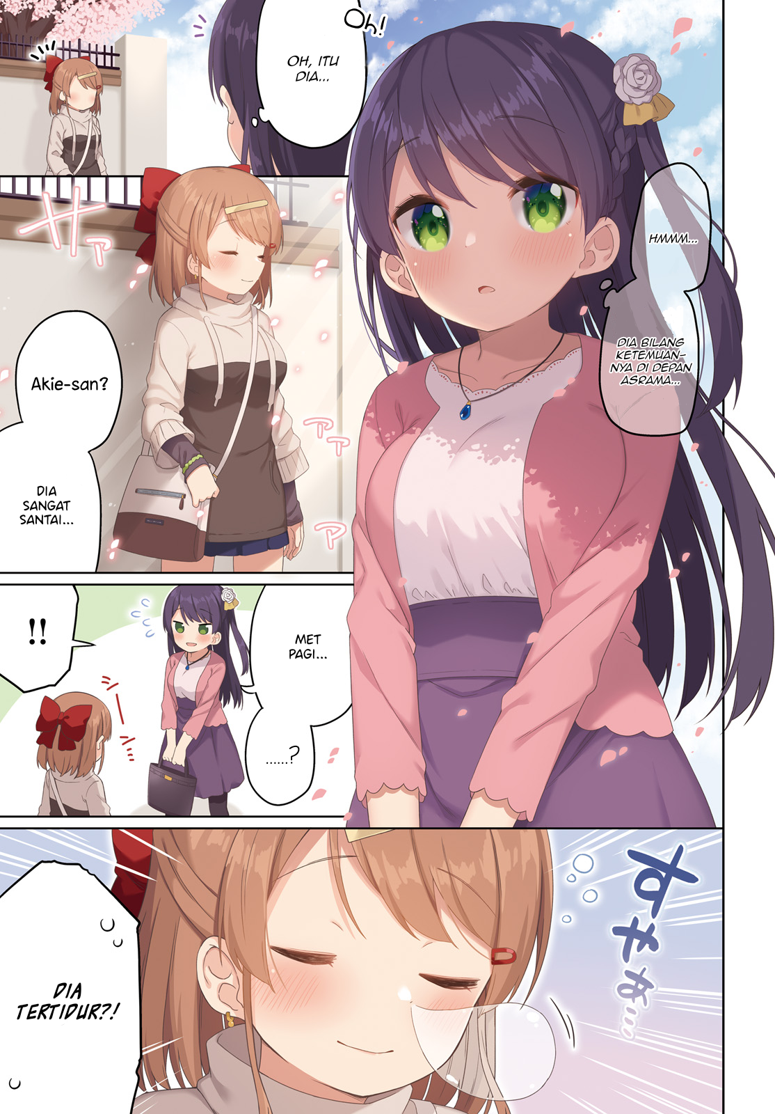 Anata ga Watashi wo Terasu kara. Chapter 3 - halaman 1