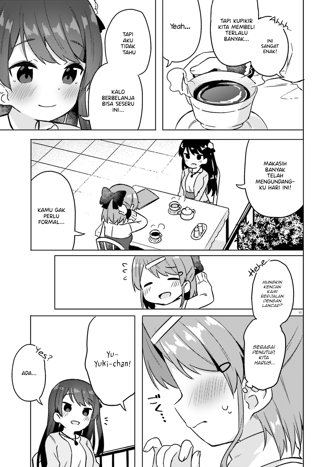 Anata ga Watashi wo Terasu kara. Chapter 3 - halaman 11