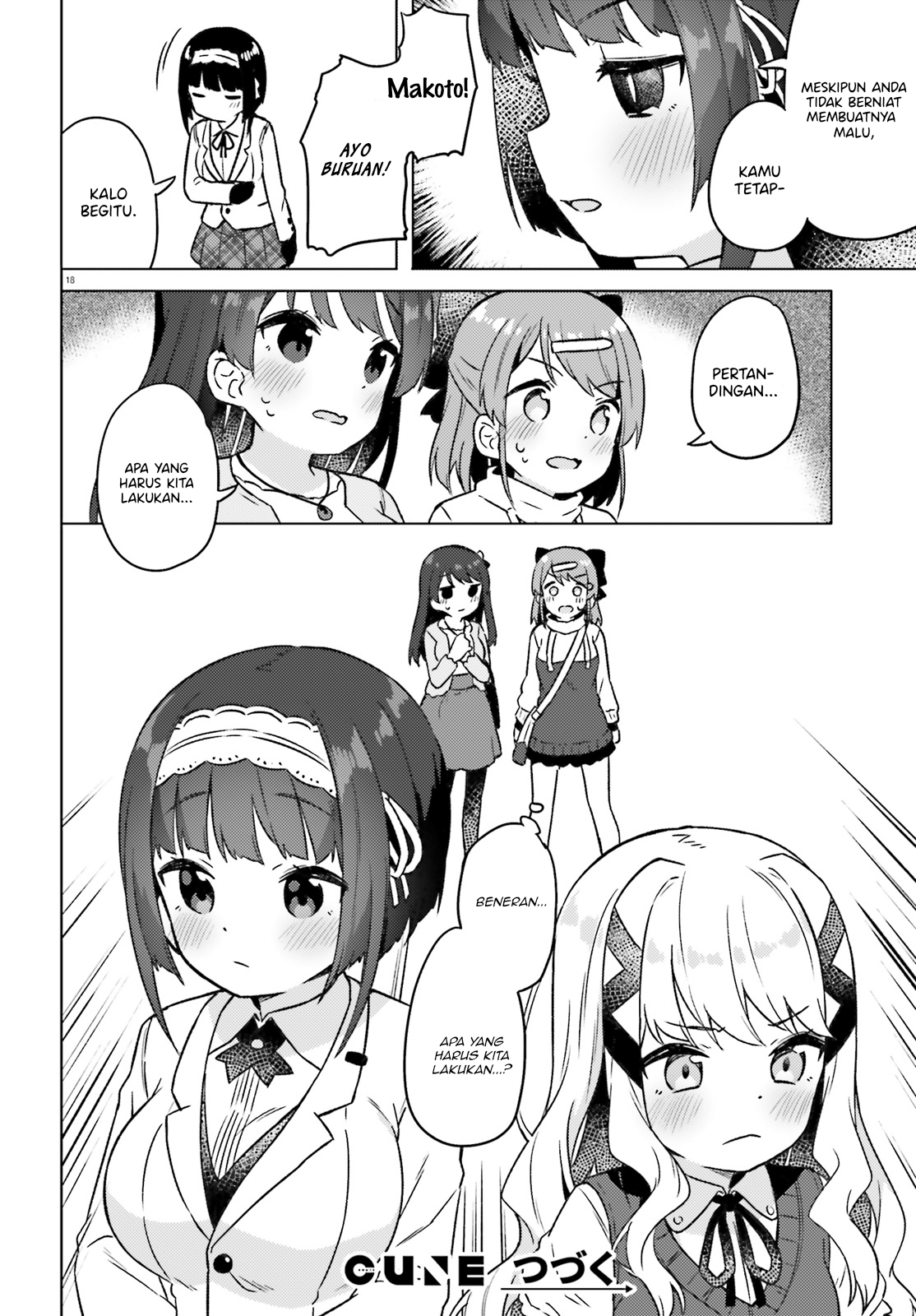 Anata ga Watashi wo Terasu kara. Chapter 3 - halaman 18