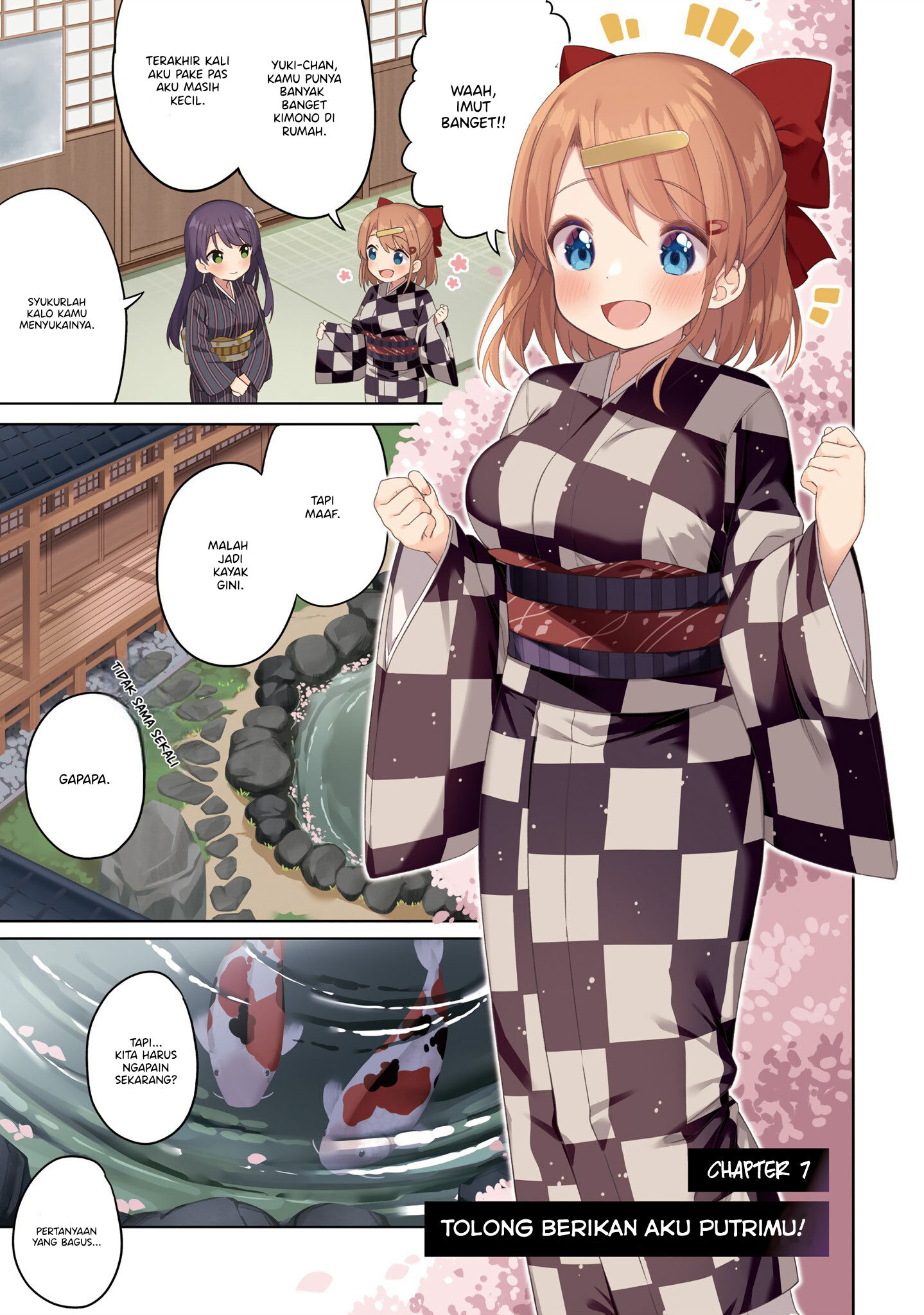 Anata ga Watashi wo Terasu kara. Chapter 7 - halaman 2