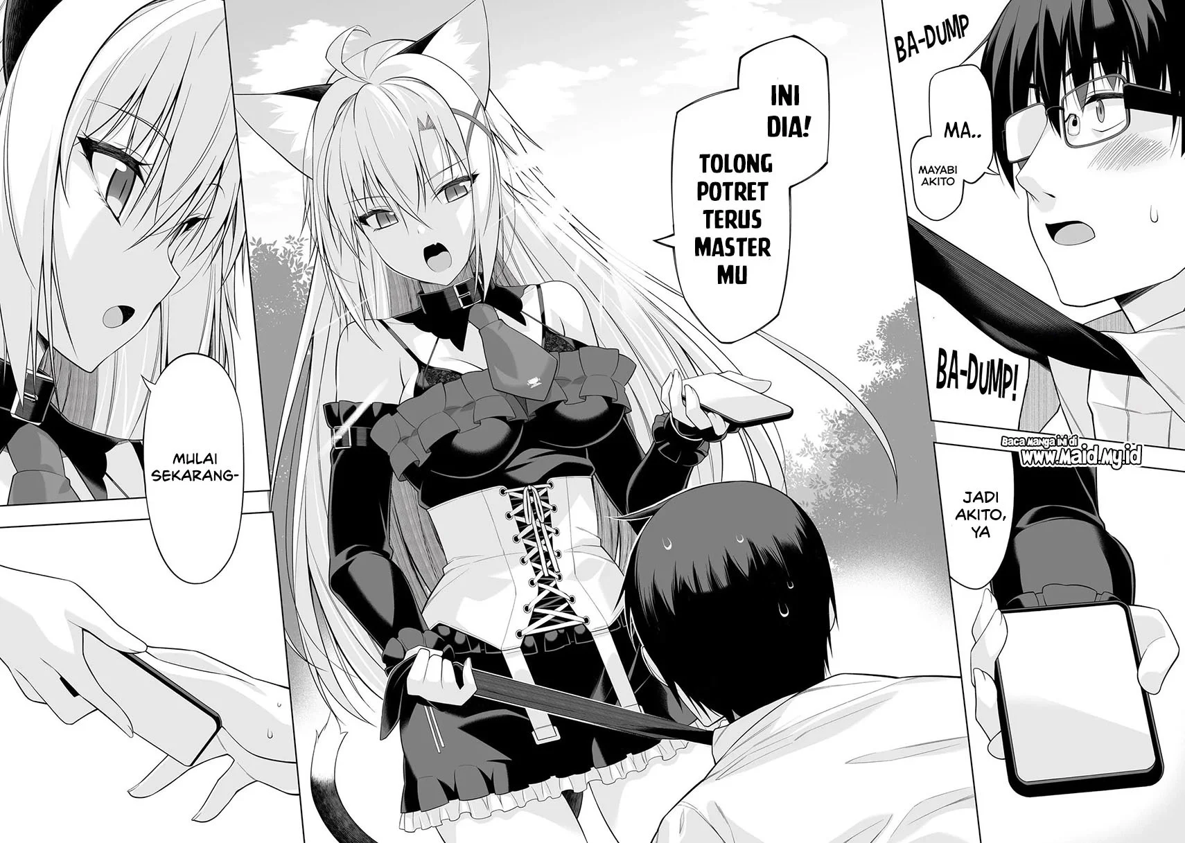 Anata wa Watashi no Geboku desu – Neko to Geboku no Himitsu no Kankei Chapter 1 - halaman 18