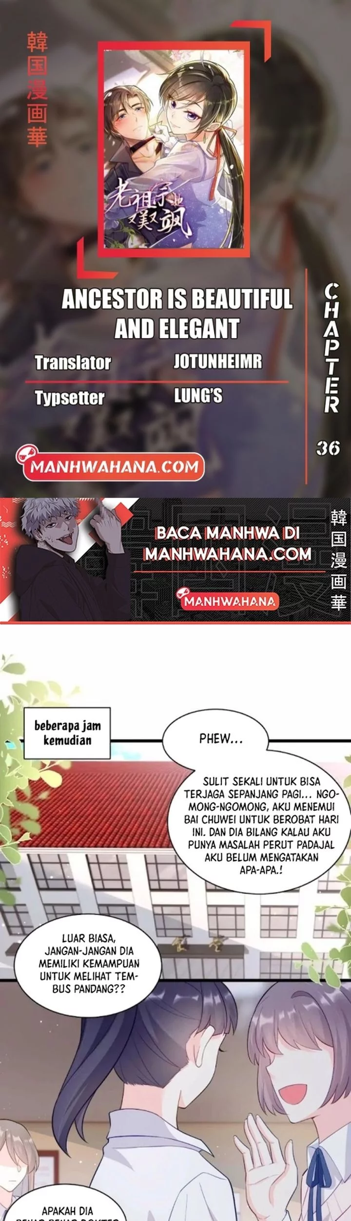 Ancestor is beautiful and elegant Chapter 36 - halaman 1