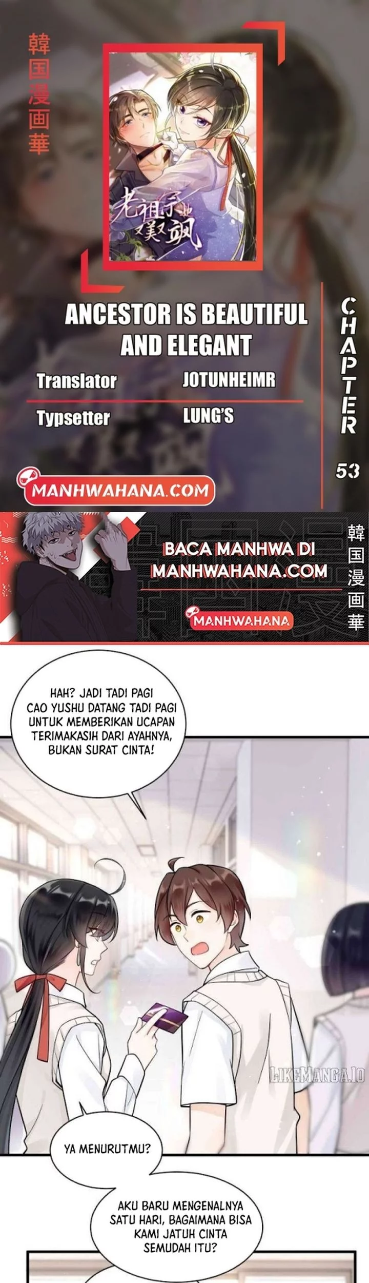 Ancestor is beautiful and elegant Chapter 53 - halaman 1
