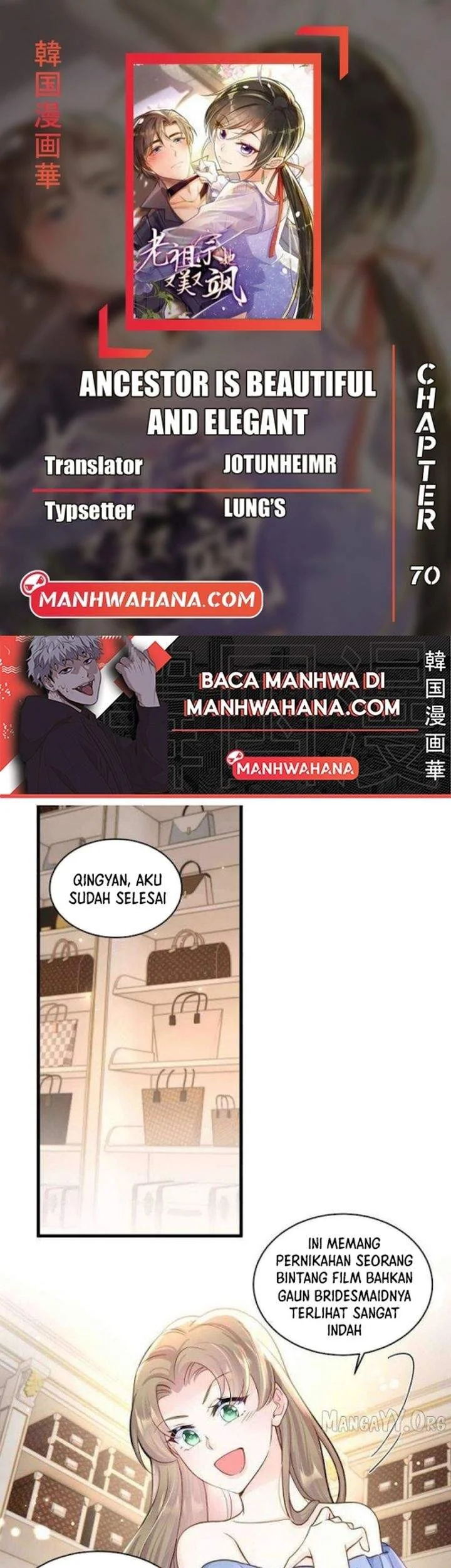 Ancestor is beautiful and elegant Chapter 70 - halaman 1