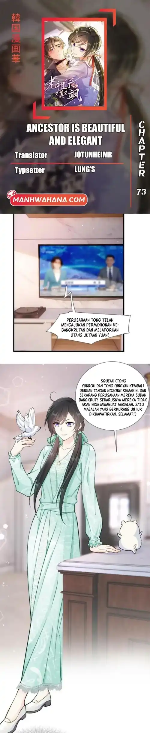 Ancestor is beautiful and elegant Chapter 73 - halaman 1