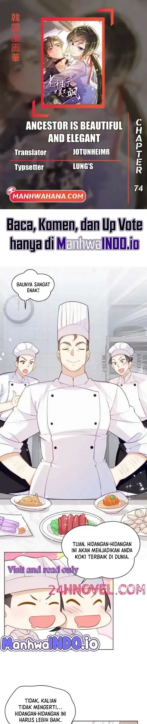 Ancestor is beautiful and elegant Chapter 74 - halaman 1