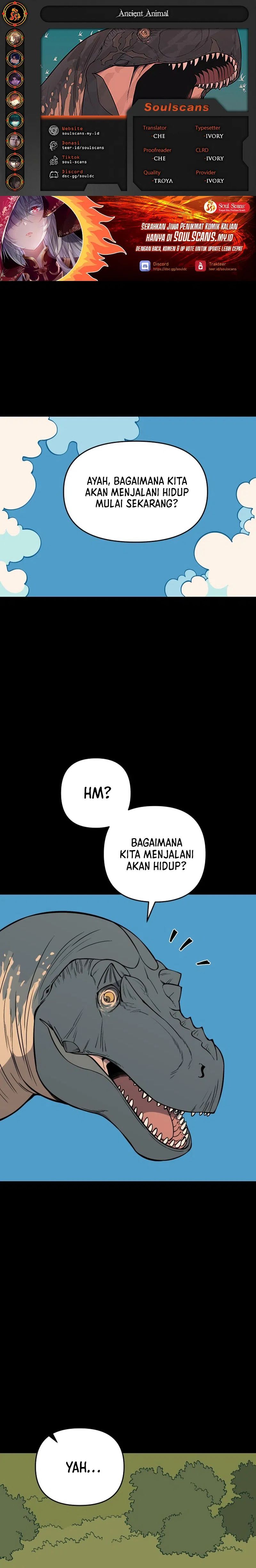 Ancient Animal Tales Chapter 4 - halaman 1