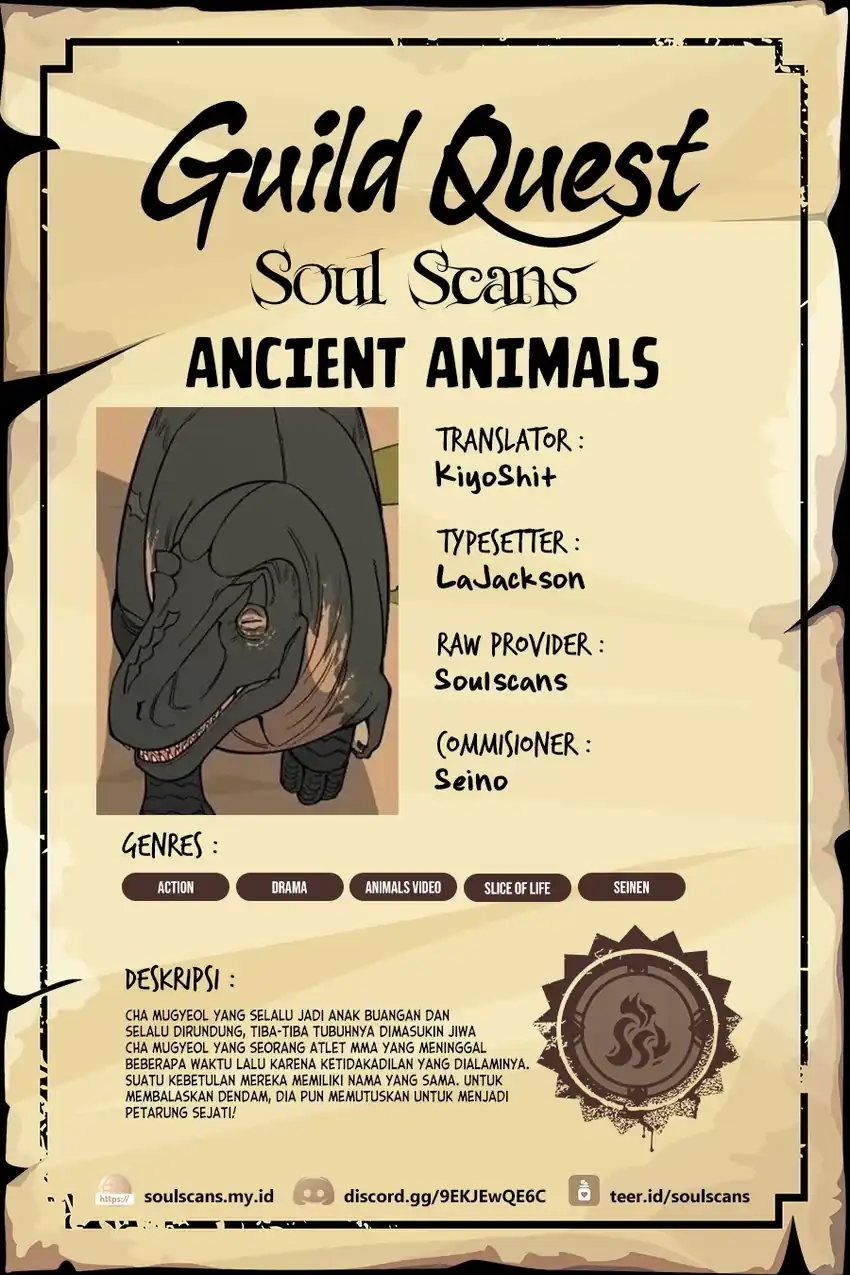 Ancient Animals Chapter 28 - halaman 1